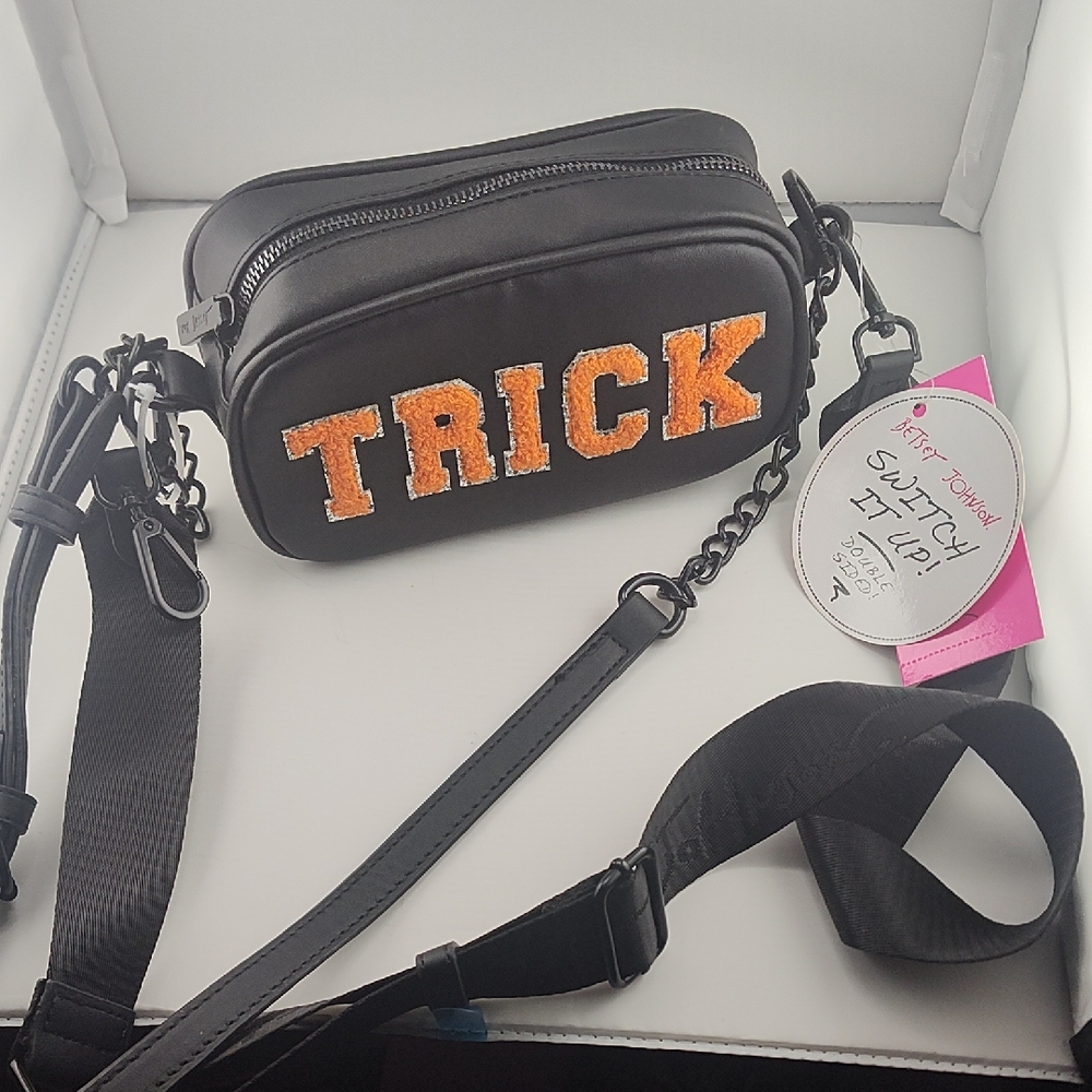 Trick or Treat Black Shoulder Bag